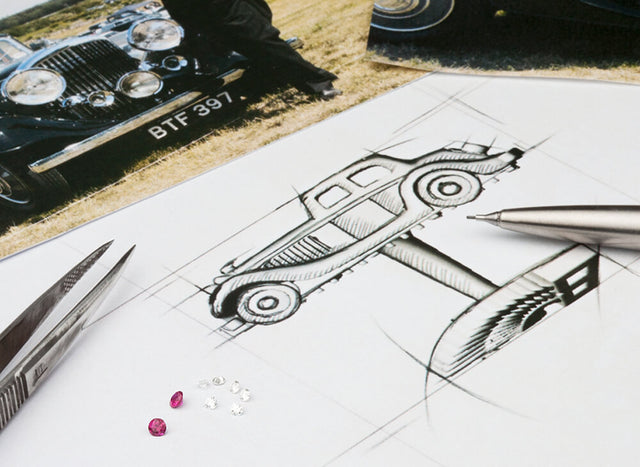 sketch designs for bespoke jewellery